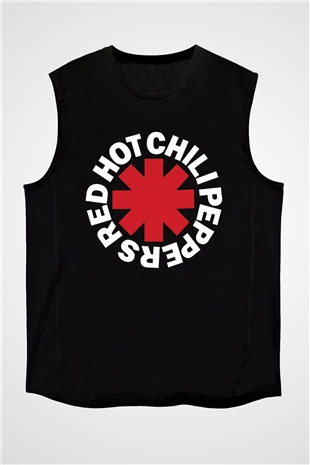 Red Hot Chili Peppers Siyah Unisex Kolsuz Tişört