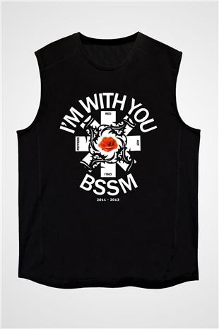 Red Hot Chili Peppers Siyah Unisex Kolsuz Tişört
