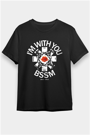Red Hot Chili Peppers Siyah Unisex Tişört T-Shirt - TişörtFabrikası