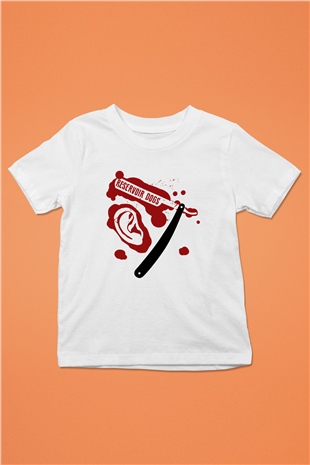 Reservoir Dogs Baskılı Beyaz Unisex Çocuk Tişört