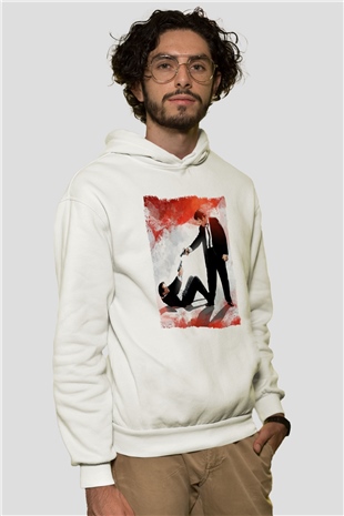 Reservoir Dogs Beyaz Unisex Hoodie