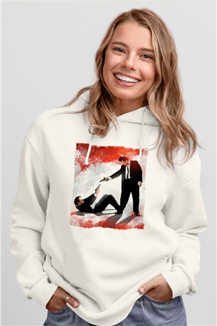 Reservoir Dogs Beyaz Unisex Hoodie
