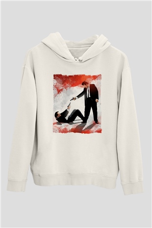 Reservoir Dogs Beyaz Unisex Hoodie