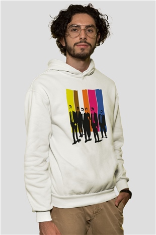 Reservoir Dogs Beyaz Unisex Hoodie