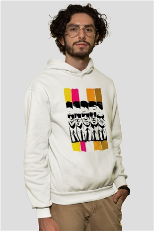 Reservoir Dogs Beyaz Unisex Hoodie
