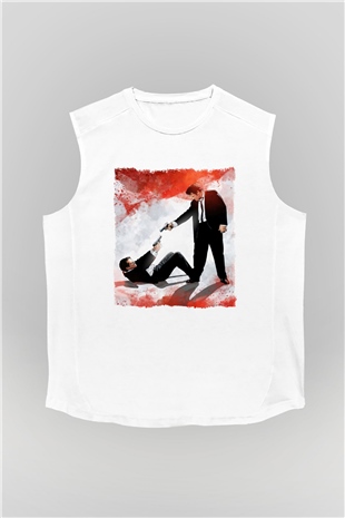 Reservoir Dogs Beyaz Unisex Kolsuz Tişört
