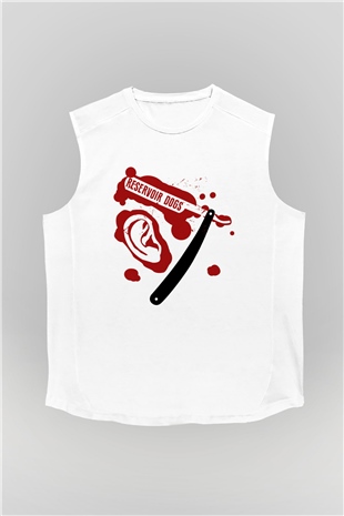 Reservoir Dogs Beyaz Unisex Kolsuz Tişört