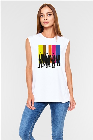 Reservoir Dogs Beyaz Unisex Kolsuz Tişört