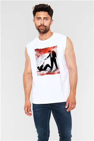 Reservoir Dogs Beyaz Unisex Kolsuz Tişört