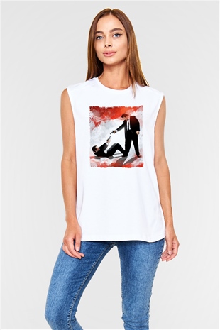 Reservoir Dogs Beyaz Unisex Kolsuz Tişört