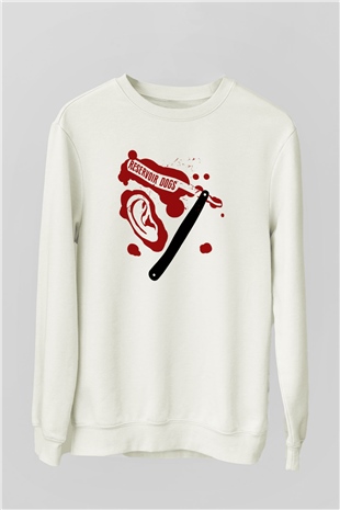 Reservoir Dogs Beyaz Unisex Sweatshirt