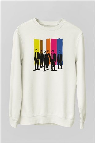 Reservoir Dogs Beyaz Unisex Sweatshirt