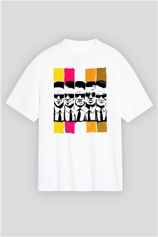 Reservoir Dogs Beyaz Oversize Tişört Oversize T-shirt