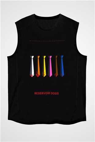 Reservoir Dogs Siyah Unisex Kolsuz Tişört