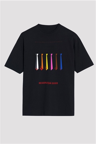 Reservoir Dogs Siyah Oversize Tişört Oversize T-shirt
