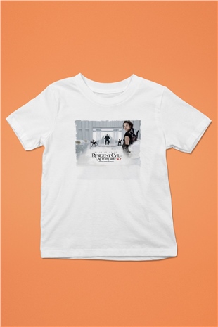 Resident Evil Beyaz Unisex Çocuk Tişört