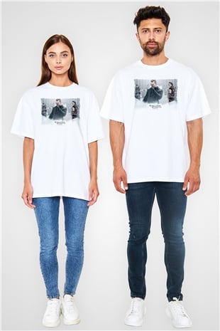 Resident Evil Beyaz Oversize Tişört Oversize T-shirt