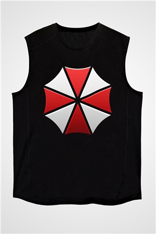 Resident Evil Siyah Unisex Kolsuz Tişört
