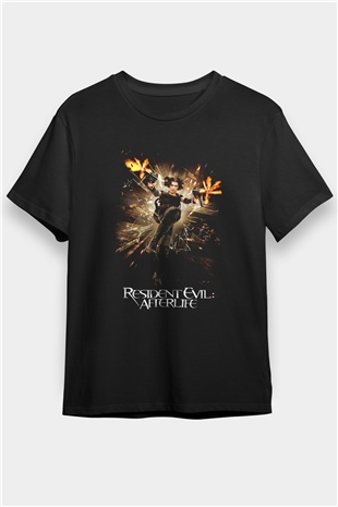 Resident Evil Siyah Unisex Tişört T-Shirt