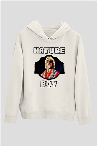 Ric Flair Beyaz Unisex Hoodie