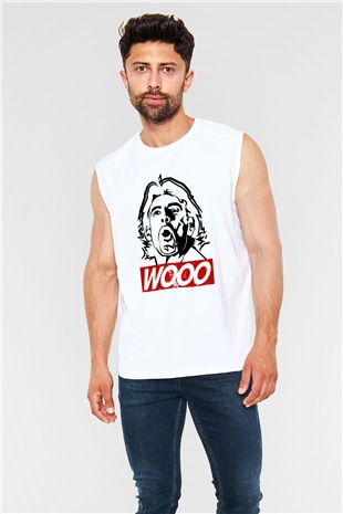 Ric Flair Beyaz Unisex  Kolsuz Tişört