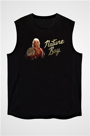 Ric Flair Siyah Unisex  Kolsuz Tişört