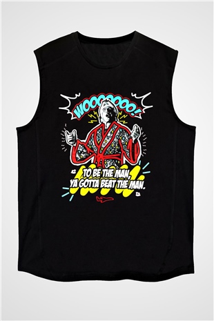 Ric Flair Siyah Unisex Kolsuz Tişört