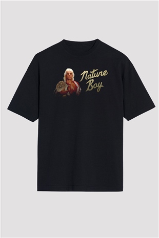 Ric Flair Siyah Oversize Tişört
