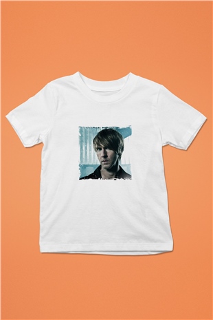 Richie Hawtin Baskılı Beyaz Çocuk Tişört