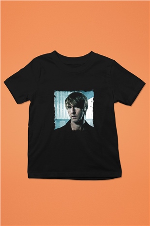 Richie Hawtin Baskılı Unisex Siyah Çocuk Tişört