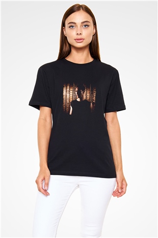 Richie Hawtin Baskılı Unisex Siyah Tişört