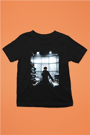 Richie Hawtin Siyah Unisex Çocuk Tişört