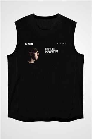 Richie Hawtin Siyah Unisex Kolsuz Tişört