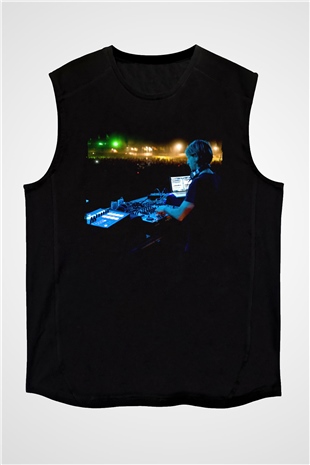 Richie Hawtin Siyah Unisex Kolsuz Tişört