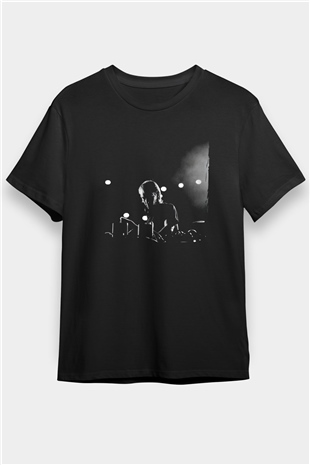 Richie Hawtin Siyah Unisex Tişört T-Shirt - TişörtFabrikası