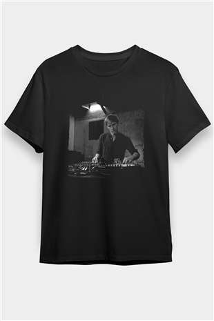 Richie Hawtin Siyah Unisex Tişört T-Shirt - TişörtFabrikası