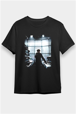 Richie Hawtin Siyah Unisex Tişört T-Shirt - TişörtFabrikası