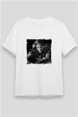 Richie HawtinBaskılı Beyaz Tişört