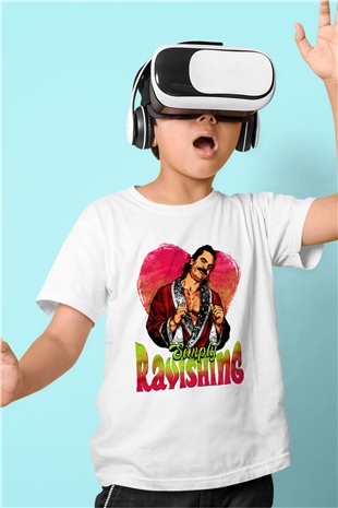 Rick Rude Beyaz Unisex  Çocuk Tişört
