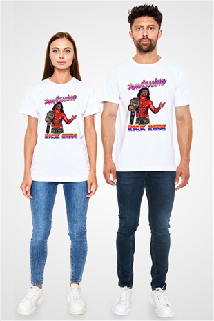 Rick Rude Beyaz Unisex Tişört