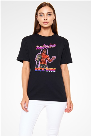 Rick Rude Siyah Unisex Tişört