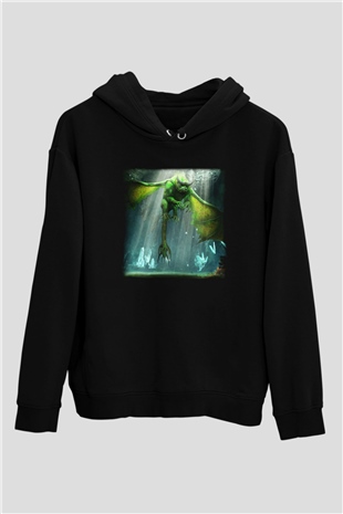 Rift Siyah Unisex Hoodie