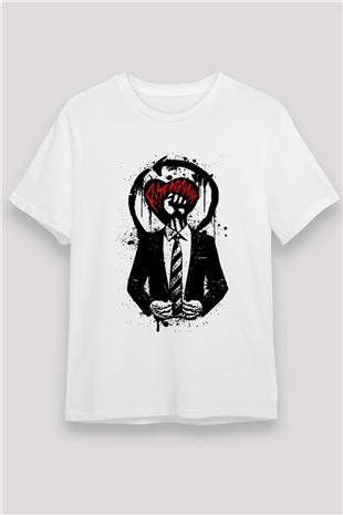 Rise Against Beyaz Unisex Tişört T-Shirt - TişörtFabrikası