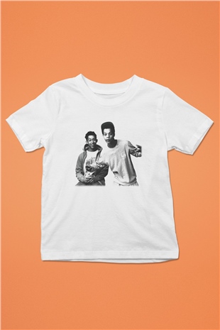 Rizzle Kicks Baskılı Beyaz Unisex Çocuk Tişört