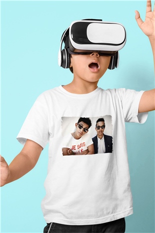 Rizzle Kicks Beyaz Unisex Çocuk Tişört