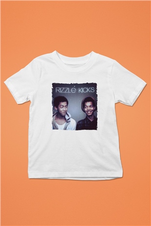 Rizzle Kicks Beyaz Unisex Çocuk Tişört