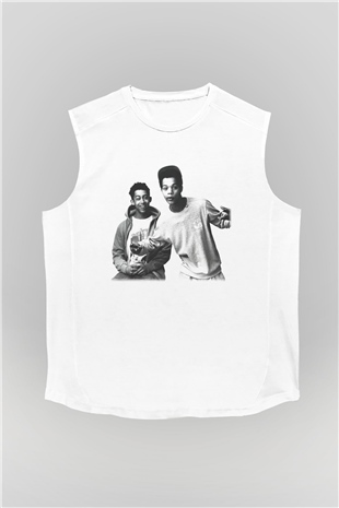 Rizzle Kicks Beyaz Unisex Kolsuz Tişört