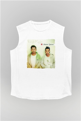 Rizzle Kicks Beyaz Unisex Kolsuz Tişört