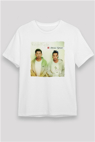 Rizzle Kicks Beyaz Unisex Tişört T-Shirt - TişörtFabrikası