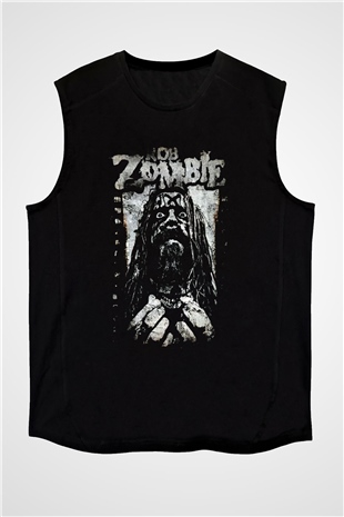 Rob Zombie Siyah Unisex Kolsuz Tişört